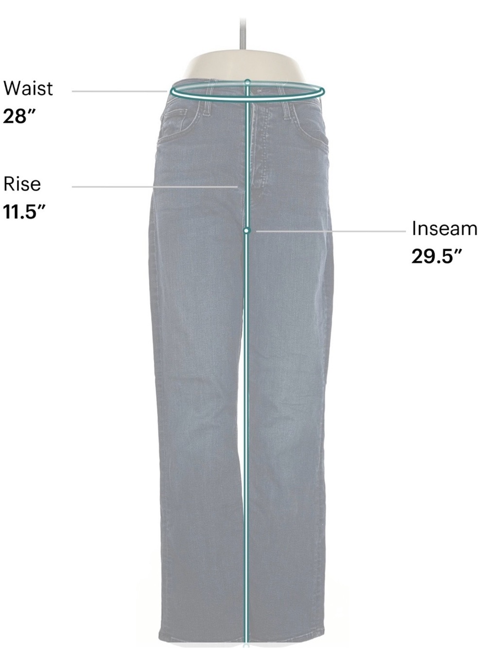 MOTHER Dark Indigo Flare Jeans - Picture 5 of 6